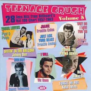 cd - Various - Teenage Crush Volume 5, Cd's en Dvd's, Cd's | Overige Cd's, Zo goed als nieuw, Verzenden