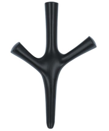 Haak Koraal zwart 150 mm, Verzenden, Nieuw