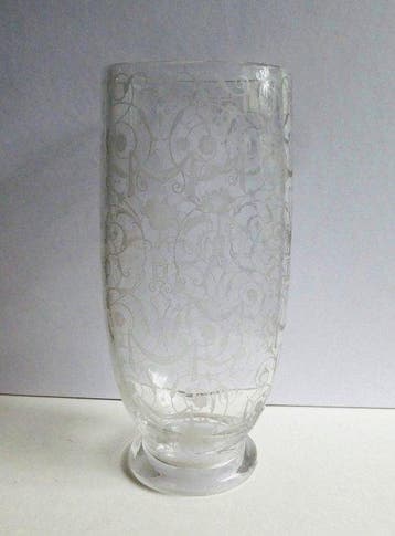 Baccarat - Vaas - Michelangelo - Kristal, Antiek en Kunst
