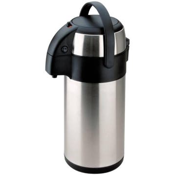 Pompkan voor Koffie of Thee | RVS | 2,5Ltr | Best Seller, Verzenden, Nieuw in verpakking