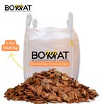 Boomschors Franse Zeeden Big Bag 1 m³ (1000 kg – 11 m2), Overige materialen, Bruin, Verzenden, Overige typen