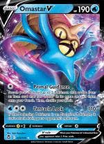 Omastar V 035/195 Silver Tempest, Ophalen of Verzenden, Nieuw, Losse kaart, Foil