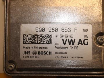 Camera voorzijde Volkswagen Golf O145614, Auto-onderdelen, Ophalen of Verzenden, Nieuw