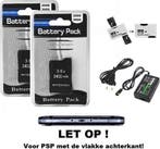 PSP 2000 / 3000 STARTSET   2x batterij + oplader + kaart, Spelcomputers en Games, Nieuw