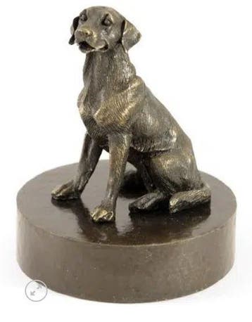 Honden urn verbronsd Golden Retriever, Nieuw