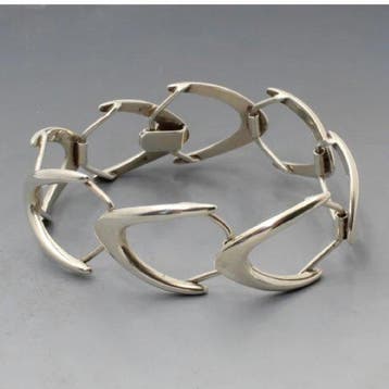 Arne Johansen - Sterling Zilver 925s - Schakelarmband