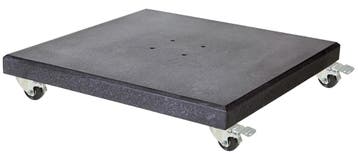 Platinum Modena parasolvoet 90kg black polished - Parasol, Nieuw