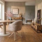 Draaibare eetkamerstoel Bella Beige Poot Zand, Huis en Inrichting, Stoelen, Ophalen of Verzenden, Nieuw