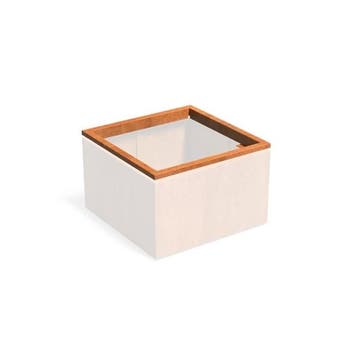 In-Lite Ready opzetrand - Cortenstaal - 100x100x8,9cm, Tuin en Terras, Minder dan 30 cm, 100 cm of meer, Nieuw, Metaal
