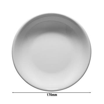 GGM Gastro | (6 stuks) ENTITY - bord - Teller - vlak - |, Verzenden, Nieuw, Bord(en)