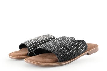 Lazamani Slippers in maat 37 Zwart, Slippers, Verzenden, Zwart, Lazamani
