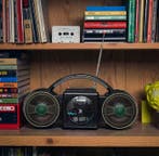 Philips - radio cassette stéréo portable vintage Philips, Nieuw