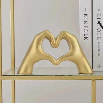 Moderne Hart Hand Gebaar Sculptuur - Abstracte Decoratie voo, Verzenden, Nieuw