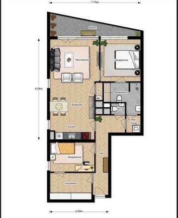 Te huur: Appartement Karspeldreef in Amsterdam, Noord-Holland, Appartement, Amsterdam