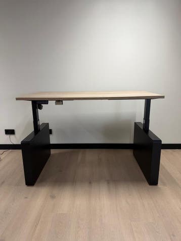 Nieuw Elektrisch Verstelbaar Zit Sta Bureau Met Wangen, Verzenden, In hoogte verstelbaar, Nieuw
