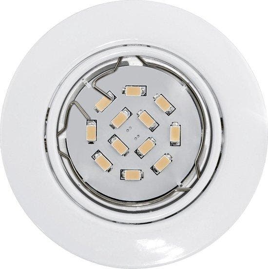 EGLO Peneto - Inbouwspotje - LED - Ø87mm. - Wit - Richtbaar, Antiek en Kunst, Antiek | Lampen, Verzenden