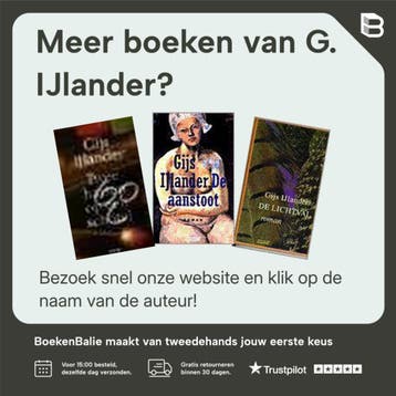 Geen zee maar water 9789059361966 G. IJlander, Boeken, Verzenden, Gelezen, G. IJlander