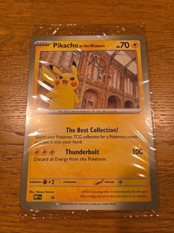 Pokémon - 1 Card - Pikachu Promo card, Hobby en Vrije tijd, Verzamelkaartspellen | Pokémon, Nieuw