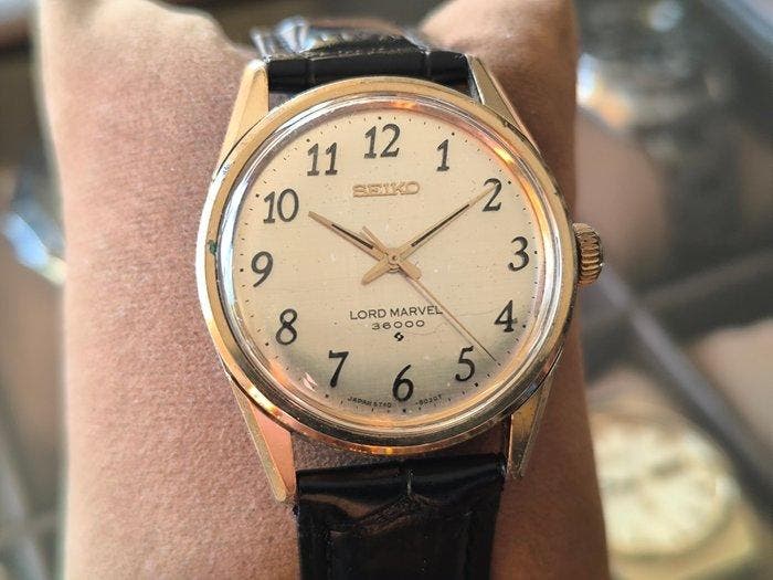 Seiko - Lord Marvel 36000 - Zonder minimumprijs - 5740-8000, Sieraden, Tassen en Uiterlijk, Horloges | Antiek