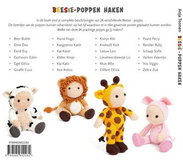 Beesie-Poppen haken - Anja Toonen, Haakboek, Ophalen of Verzenden, Nieuw