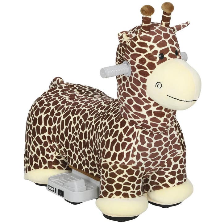 TRUUSK Giraffe Loopauto - Giraffevorm - Batterij Aangedreven, Kinderen en Baby's, Kinderkleding | Kinder-zwemkleding, Nieuw, Verzenden