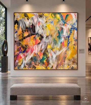 Timo Wedell - Ebullient Brushstrokes - XXL - Abstract