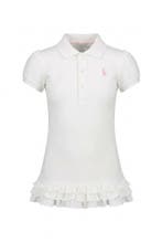Polo Ralph Lauren Jurk Meisjes in maat 68 Wit, Verzenden, Nieuw, Polo Ralph Lauren, Jongen of Meisje
