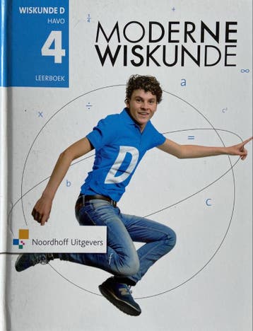 Moderne Wiskunde 11e ed havo 4 wiskunde D leerboek Noordhoff, Verzenden, Zo goed als nieuw, Noordhoff