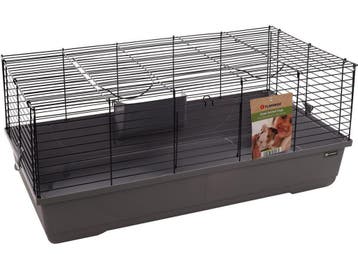 Flamingo Mobi - Hamsterkooi - Ruime binnenkooi met hooiruif, Verzenden, Nieuw