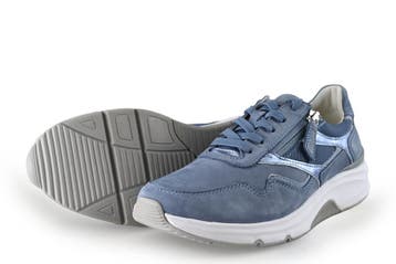 Gabor Sneakers in maat 39 Blauw, Gabor, Verzenden, Blauw, Sneakers of Gympen