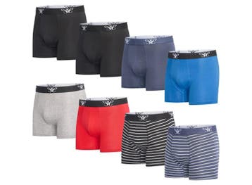 8-Pack Cappuccino Italia Heren Boxers - Onderbroeken-S, Kleding | Heren, Verzenden