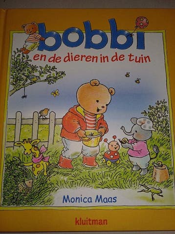bobbi en de dieren in de tuin - Monica Maas 9789020656879, Verzenden, Zo goed als nieuw, Monica Maas