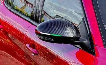carbon spiegelkappen Alfa Romeo Guilia, Auto diversen, Verzenden