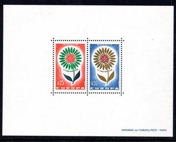 Monaco 1964 - Speciaal geschenkvel - Gratis verzending, Gestempeld