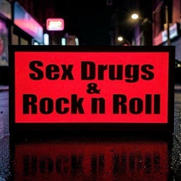 Amsterdam Redlight District “Sex Drugs Rock n Roll“, Antiek en Kunst