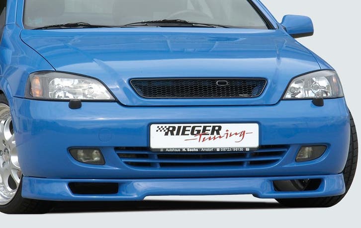 Rieger frontspoiler | Astra G - Coupé, Cabrio | stuk ongespo, Auto-onderdelen, Carrosserie en Plaatwerk, Nieuw, Opel, Verzenden
