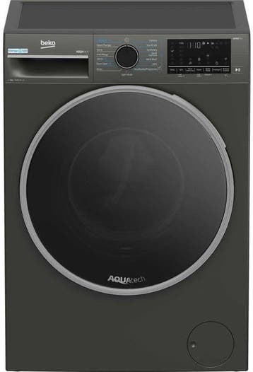 Beko B5W59411AG - Wasmachine - 9 kg - 1400 tpm - AquaTech &, Ophalen of Verzenden, Nieuw, Voorlader, 85 tot 90 cm