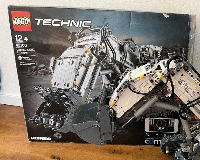 Lego - Technic - 42100 - Liebherr R 9800 Excavator-zerlegt +, Kinderen en Baby's, Speelgoed | Duplo en Lego