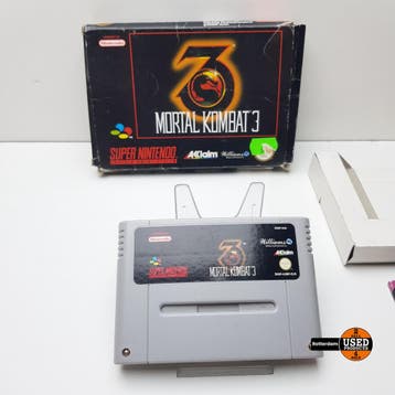 super nintendo mortal kombat 3, Verzenden, Nieuw