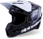 Alpinestars S-M3 Radium Zwart Wit Grijs Crosshelm, Overige typen, XXL, Nieuw met kaartje, Overige merken
