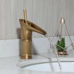 Watervalkraan in de bronskleurige uitvoering, Doe-het-zelf en Verbouw, Sanitair, Verzenden, Nieuw, Kraan