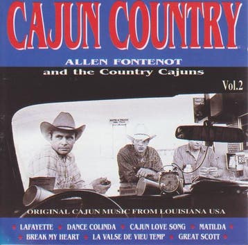 Allen Fontenot And The Country Cajuns - Cajun Country Vol.2, Ophalen of Verzenden, Gebruikt