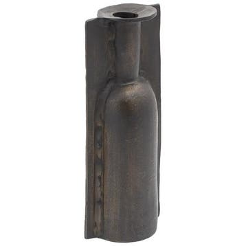Flamant Metalen Vaas Mono, L - Nieuw in verpakking -, Overige materialen, Zwart, Nieuw, Ophalen of Verzenden