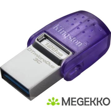 Kingston DataTraveler microDuo3 Gen3 128GB, Verzenden, Nieuw