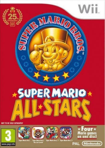 Wii Super Mario All-Stars, Verzenden, Zo goed als nieuw