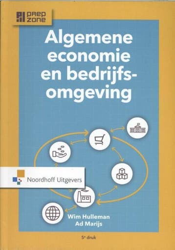 9789001889418 Algemene economie en bedrijfsomgeving, Verzenden, Zo goed als nieuw, Wim Hulleman