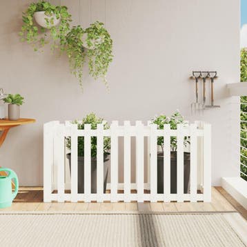 vidaXL Plantenbak verhoogd hekontwerp 150x50x70 cm, Verzenden, Nieuw, 60 tot 100 cm, 60 cm of meer