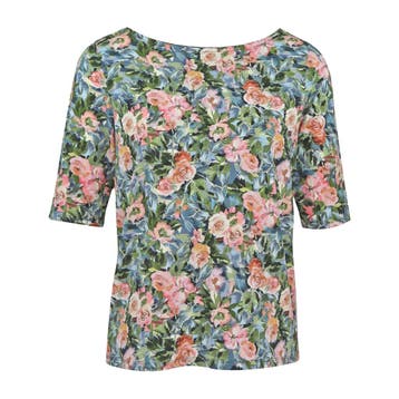 Princess goes Hollywood • bloemen t-shirt • 36, Princess goes Hollywood, Verzenden, Nieuw, Roze