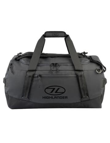 Highlander weekendtas Hauler Duffel - 65 liter - Zwart, Verzenden, Nieuw, Zwart