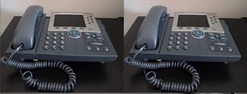 Cisco X2 Lot de 2 Professional VoIP desktop phones -, Nieuw
